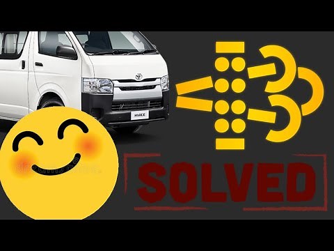Toyota Hiace DPF Problem [Solved]