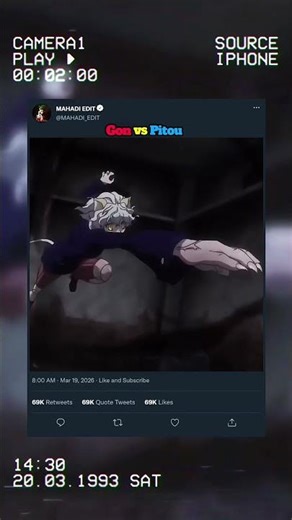 Gon edit | Hunter x hunter edit | Gon vs Pitou | #anime #animeedit #hunterxhunteredit #gonedit
