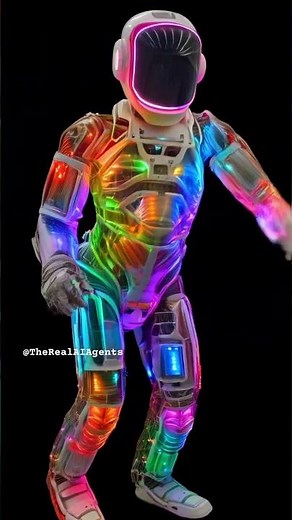 AI Robot Dance Video Animation