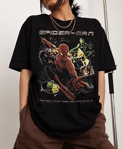 Retro 90's Spider Man Homage T-shirt, Spider-man Fan Tee Graphic T-shirt, Retro Spiderman Comic Shirt, Marvel Avengers Spiderman Sweatshirt - Etsy
