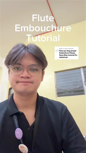 Flute Embouchure Tutorial for Beginners