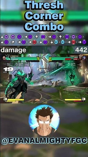 Thresh Corner Combo Tutorial in 2XKO!