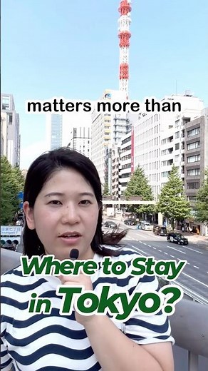 Where to Stay in Tokyo? Choose by Train Line! #traveltokyo #japanteaveltips