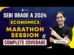Marathon Series for SEBI Grade A 2024 | SEBI Revision MCQs | SEBI Phase 1 & 2 Syllabus Preparation
