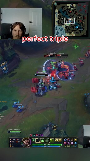 perfect triple #leagueoflegends #gaming #explorepage #viral | El Gamer