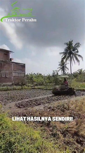 ingin tanah lebih subur dan jerami habis total ? #traktor #automobile #agrikultur #traktortangan
