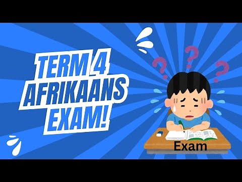 Afrikaans Question Paper (Term 4)