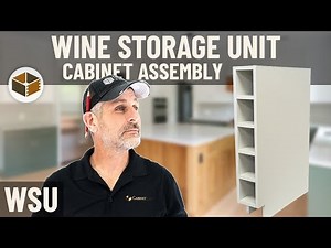 Wine Storage Unit Cabinet Assembly (WSU) | RTA Cabinet Assembly