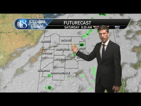May 23, 5 PM Weather Forecast