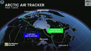 Ontario is breathing air from the North Pole this weekend