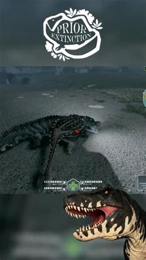 It only happened to me... #priorextinction #ankylosaurus #deinosuchus #roblox #dinosaur #gaming #...