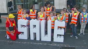 Greenpeace protests against Lego’s Shell tie-up