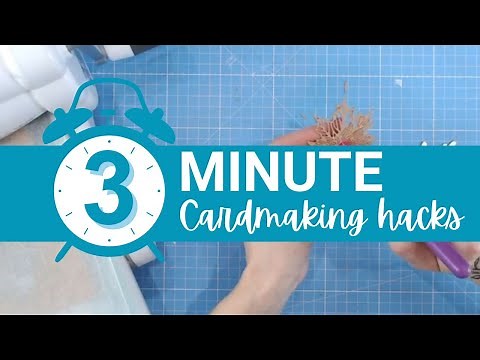 3 Minute Card Making Hack - Inking Your Dies