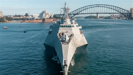 This is the fastest warship US Navy has ever built