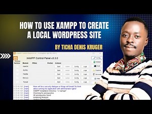 How to Use XAMPP to Create a Local WordPress Site | Ticha Denis Kruger