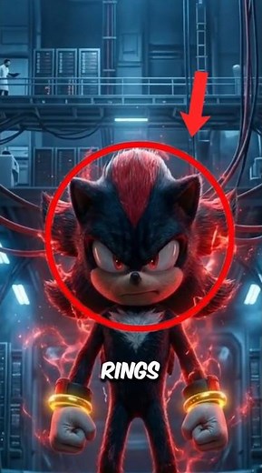 Why Shadow REMOVES His Gold Rings! 😱 (Sonic 3 Explained) #shorts #sonic #cartoonnetwork