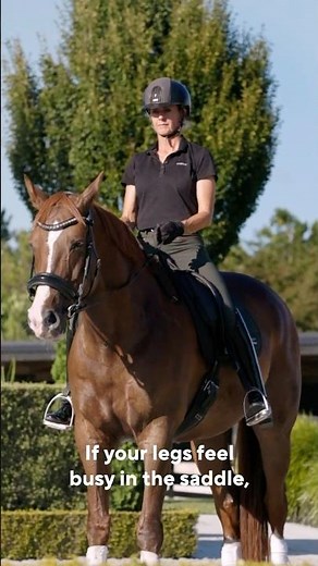 Busy legs in the saddle? Try these 4 rider specific exercises.