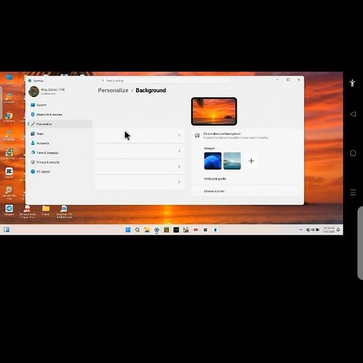 how to set a background in your PC.#like#King_Ganer_1190#pcgaming#subscribe#bye#share