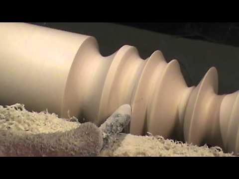 Woodturning Spindle Gouge Practice