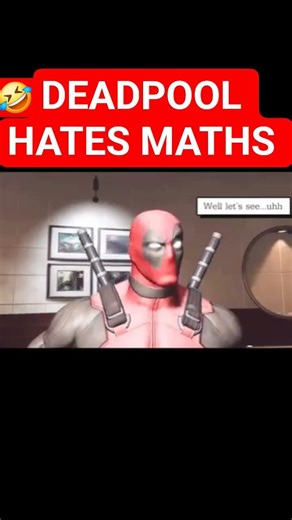 DEADPOOL HATES MATHS DEADPOOL GAME #youtubeshorts #gamingshorts #deadpool #youtube #shorts #gaming
