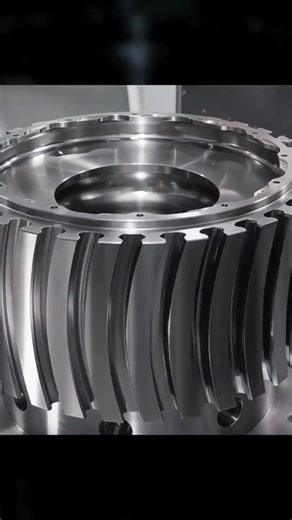 The Process of Manufacturing Metal Gears with CNC Accuracy#cncmachine #technology #vidioshort