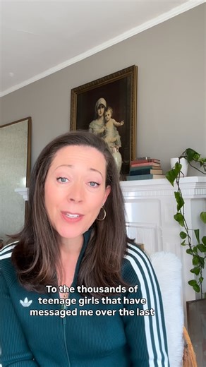 After I posted that reel, my inbox filled with messages from girls saying “I’m the teen.” Some of you told me you’re lonely. Some of you told me you don’t know how to talk to your parents. Some of you said you just needed someone to hear you. I heard you. You are not alone. You are not broken. And the fact that you reached out? That took courage. Don’t stop there. Tell someone. A parent, a teacher, a counselor, a coach, anyone. You deserve to not carry this by yourself. And to every mom watching