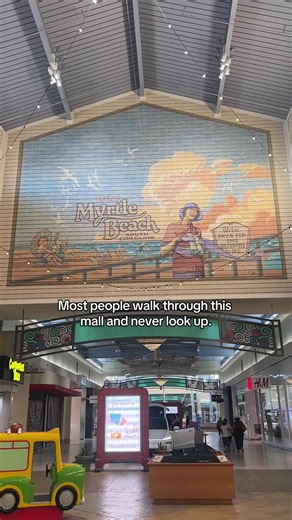 Discover the Coastal Grand Mall Mural in Myrtle Beach