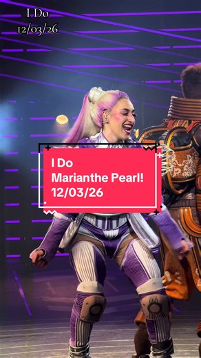 Lovely to see Marianthe as Pearl again!! Pearl💜 - Marianthe Panas Rusty🚂 - Scott Hayward #starlightexpresslondon #starlightexpress