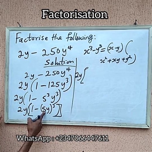 Grade 10 Mathematics ( factorisation ) Watch and learn #mathematics #goviral | Physics & Mathematics lovers