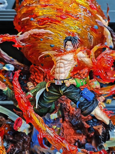 Incredible Portgas D Ace Statue Unboxing Experience