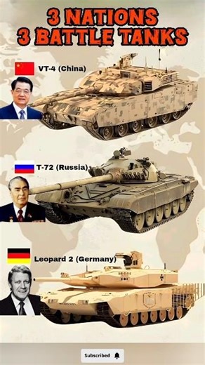Russia vs China vs Germany Tanks | T-72 vs VT-4 vs Leopard 2 #zerox #ddg #bankubhaiya