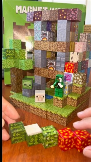 Magnetic Minecraft #minecraft #minecrafttutorial #shorts