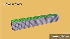 Seismic waves earthquake on Make a GIF