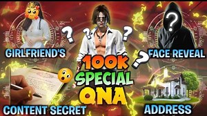 1 Lakh subscribes 😍!! Special Qne videos #FreeFire #tips #gaming #trading #funnypost #funnyvideos | DJ Rakesh gaming