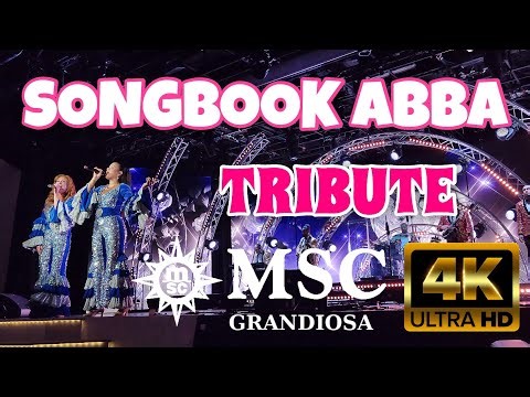 ABBA Tribute Show - SONGBOOK ABBA | Full Performance In 4K | MSC Grandiosa