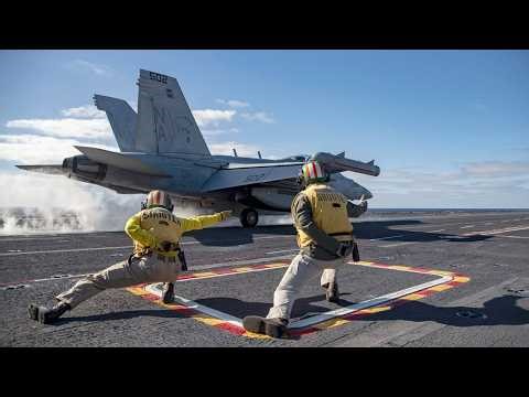 How the USS Gerald R. Ford Launches 160 Aircraft a Day