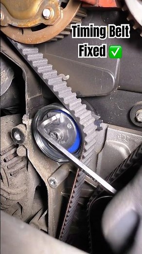 How To fix a Timing Belt ✅ #automobile #mechanic #shorts #repair