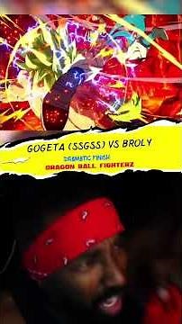 Gogeta (SSGSS ) vs Broly Dramatic Finish!