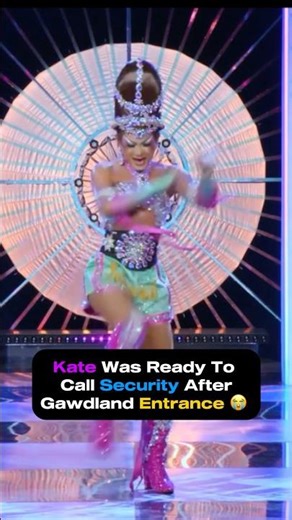 Kate Was Ready to Call Security on Gawdland After That Chaotic Entrance 😭 | Drag Race #DragRace