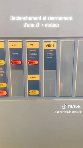 Alarme incendie : déclenchement et réarmement