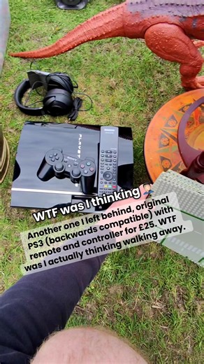 WHY did I leave this? PS3 original backwards compatible and I walked away! What was I thinking! Up early. Cash ready. Looking for profit wherever it’s hiding. Carboot sales are one of the best places to build a reselling side hustle if you know what you’re looking for. I’m walking tables fast, digging through boxes, and making quick calls on what can actually sell online. Most of what I buy is with eBay and Vinted in mind. Games, electronics, toys, sealed items, and anything with real demand. Po