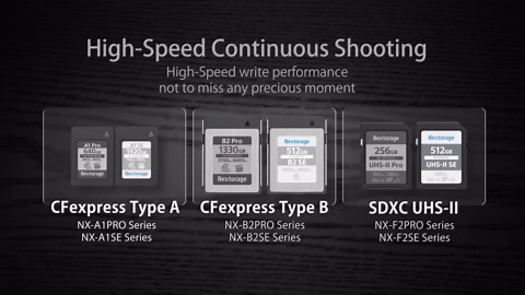 Nextorage 256GB SDXC UHS-II V90 SD Card Japanese Brand pSLC Max. Write Speed 299MB/s Max. Read Speed 300MB/s 4K Recording F2PRO Series NX-F2PRO256G SDXC Card for Digital Camera