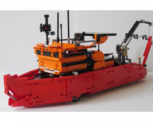 LEGO MOC-8135 Ocean explorer, REMASTERED (RC, 6 POWER FUNCTIONS) (Technic 2017)