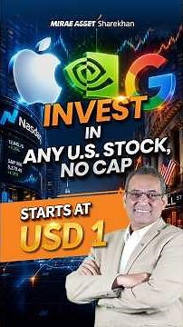 How to Invest in US Stocks from India? Start with Just $1 | US Stocks & ETFs