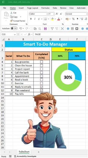 Excel Task Tracker Template: Free Tutorial and Download | Imam Uddin imamuddinwp posted on the topic | LinkedIn