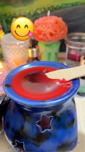 2.7K views · 11 reactions | Watch this super satisfying wax-melting moment!  The smooth flow, the gentle heat, and the calming visuals make this video perfect for relaxing your mind. If you love ASMR, candle making, and soothing satisfying videos, this one is for you! ✨ | Vlog Arts | Facebook