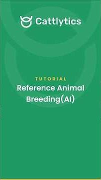 Breeding via Reference Sire/Dam (AI)