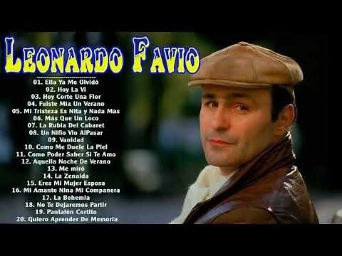 LEONARDO FAVIO Grandes Exitos - Leonardo Favio Éxitos Romanticos Sus Mejores Canciones