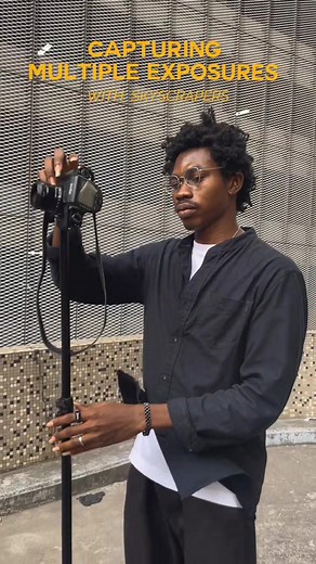 Here's how to shoot these kinds of multiple exposures using the @FUJIFILM X/GFX USA X-T30II: ► Find a spot with no building obstructions to serve as your background. The sky is your best bet. ► Shoot a silhouette, one where your subject is totally dark while the background is bright. ► It's usually best to shoot them with either sides of their faces facing the camera, not front on, so they are recognizable from their side profile. ► With the first exposure displaying on your LCD screen, pan arou