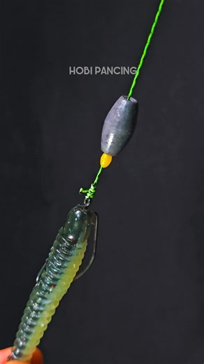 3.8K views · 240 reactions | Fishing Knot Skills - How to Rig a Softbait #fishing #fishingknot #tutorials #hobipancing | Hobi Pancing Fishing Knots | Facebook